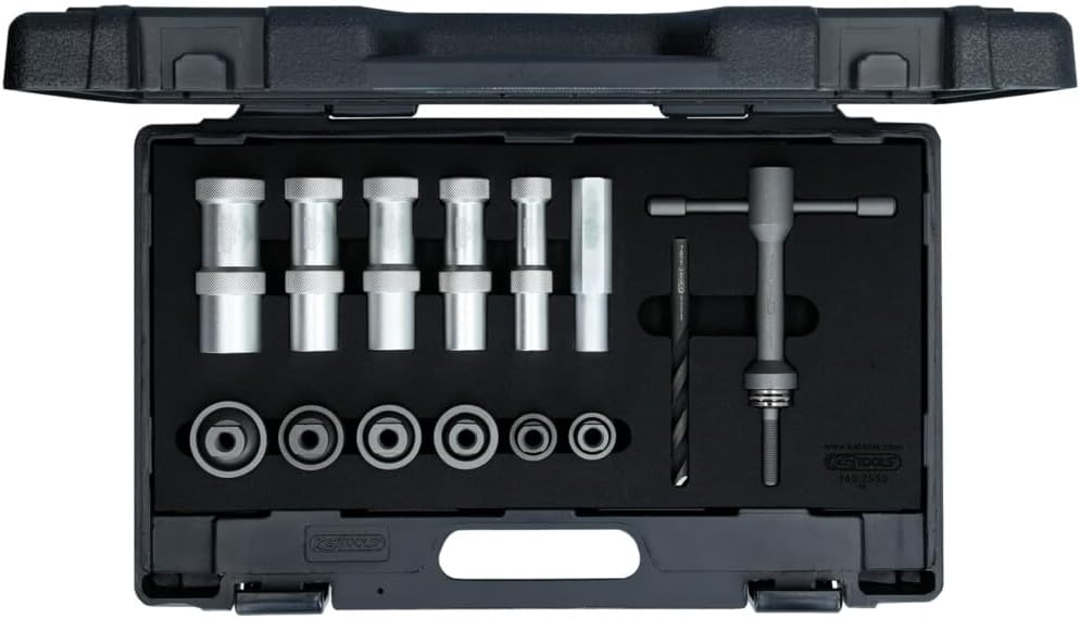 KS Tools 140.2550 Lochstanzen-Satz für PDC-Sensoren, 20-tlg
