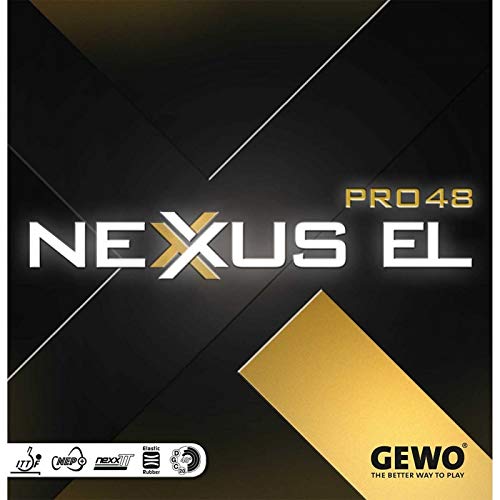 GEWO Belag Nexxus EL Pro 48 Farbe 2,1 mm, rot, Grösse 2,1 mm, rot