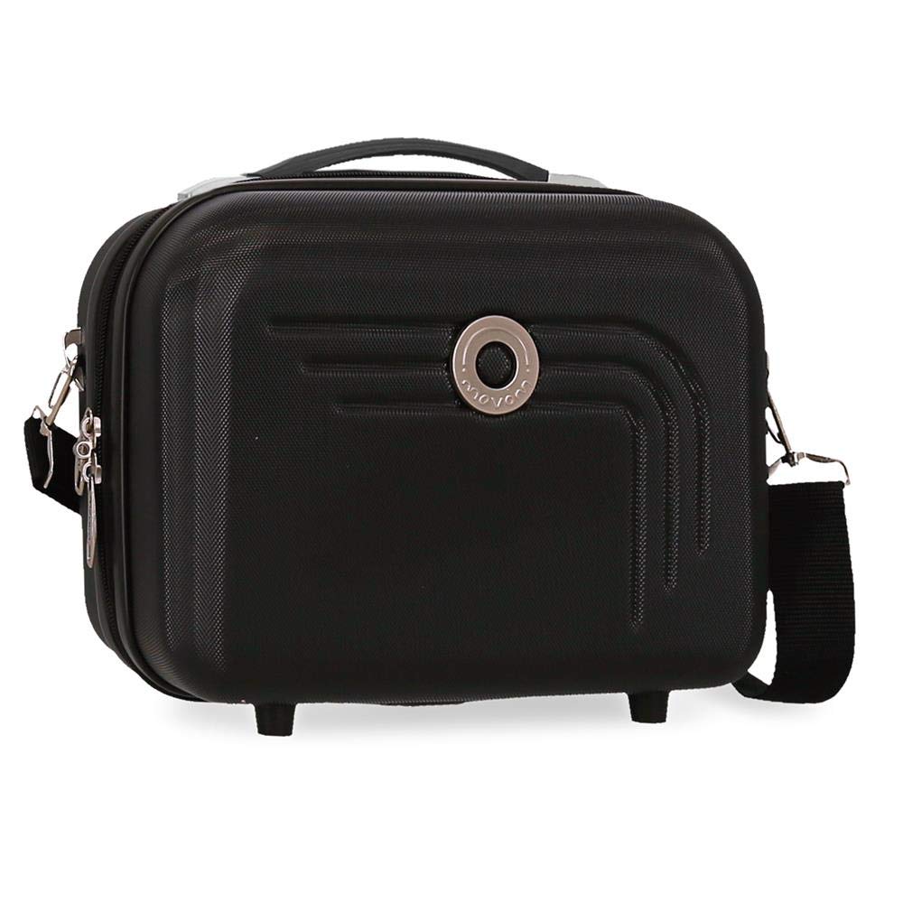 Movom Riga Anpassungsfähiger Schönheitsfall Schwarz 29x21x15 cms ABS, Schwarz