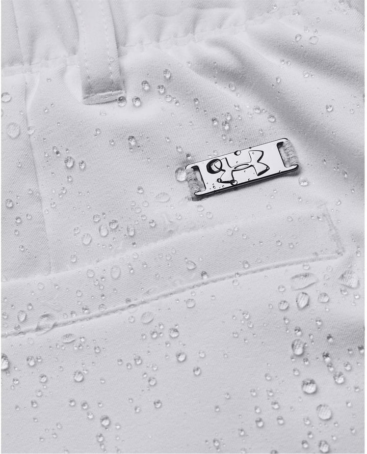 Under Armour Damen Shorts Left Shorts M White (100)/Metallic Silver, M White (100)/Metallic Silver
