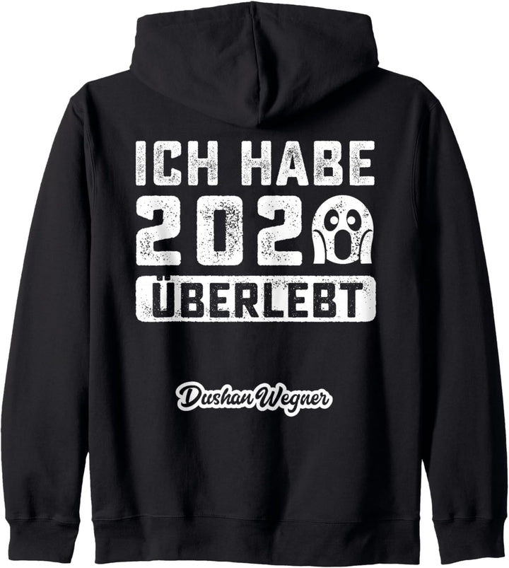 Ich habe 2020 überlebt Kapuzenjacke
