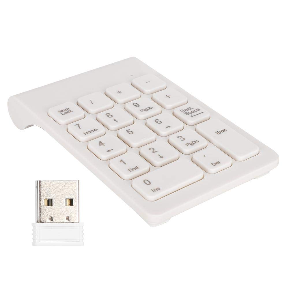 2.4G Wireless Ziffernblock, tragbare Tastatur mit 18 Tasten, Bluetooth Nummernblock, allgemeiner Zif