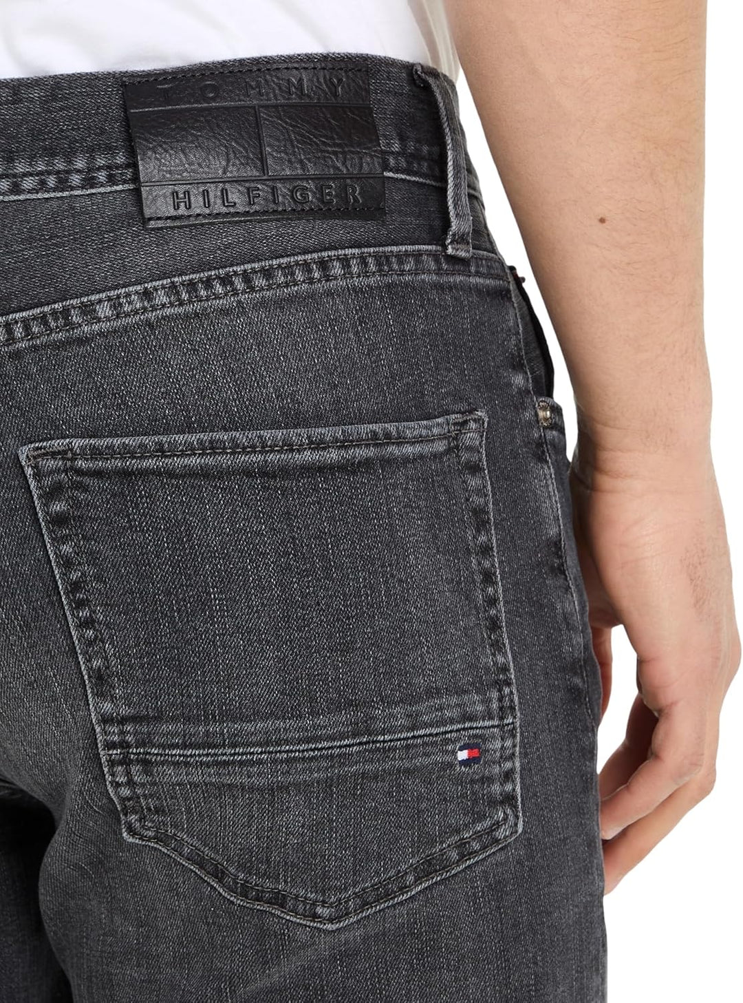 Tommy Hilfiger Herren Jeanshosen 28W / 32L Denim (Salton Black), 28W / 32L Denim (Salton Black)