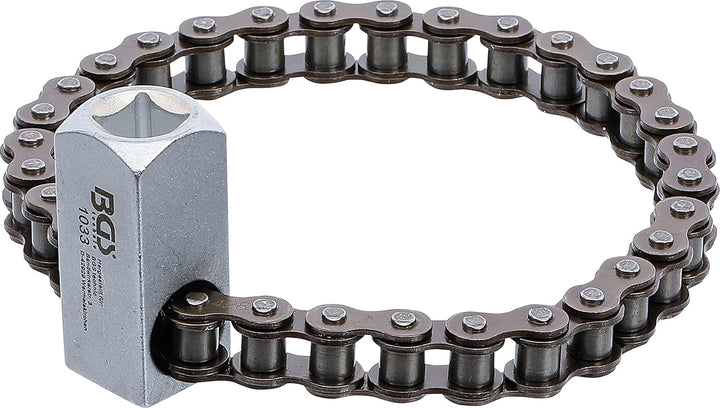 BGS 1033 | Ölfilter-Kettenschlüssel | Ø 65-115 mm & 1031 | Ölfilterspinne, 3-armig | für Ölfilter Ø