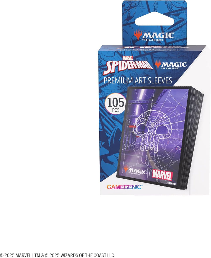Gamegenic, Magic: The Gathering – Marvel's Spider-Man Premium Art Sleeves – Spider-Man Swamp, 105 Sl
