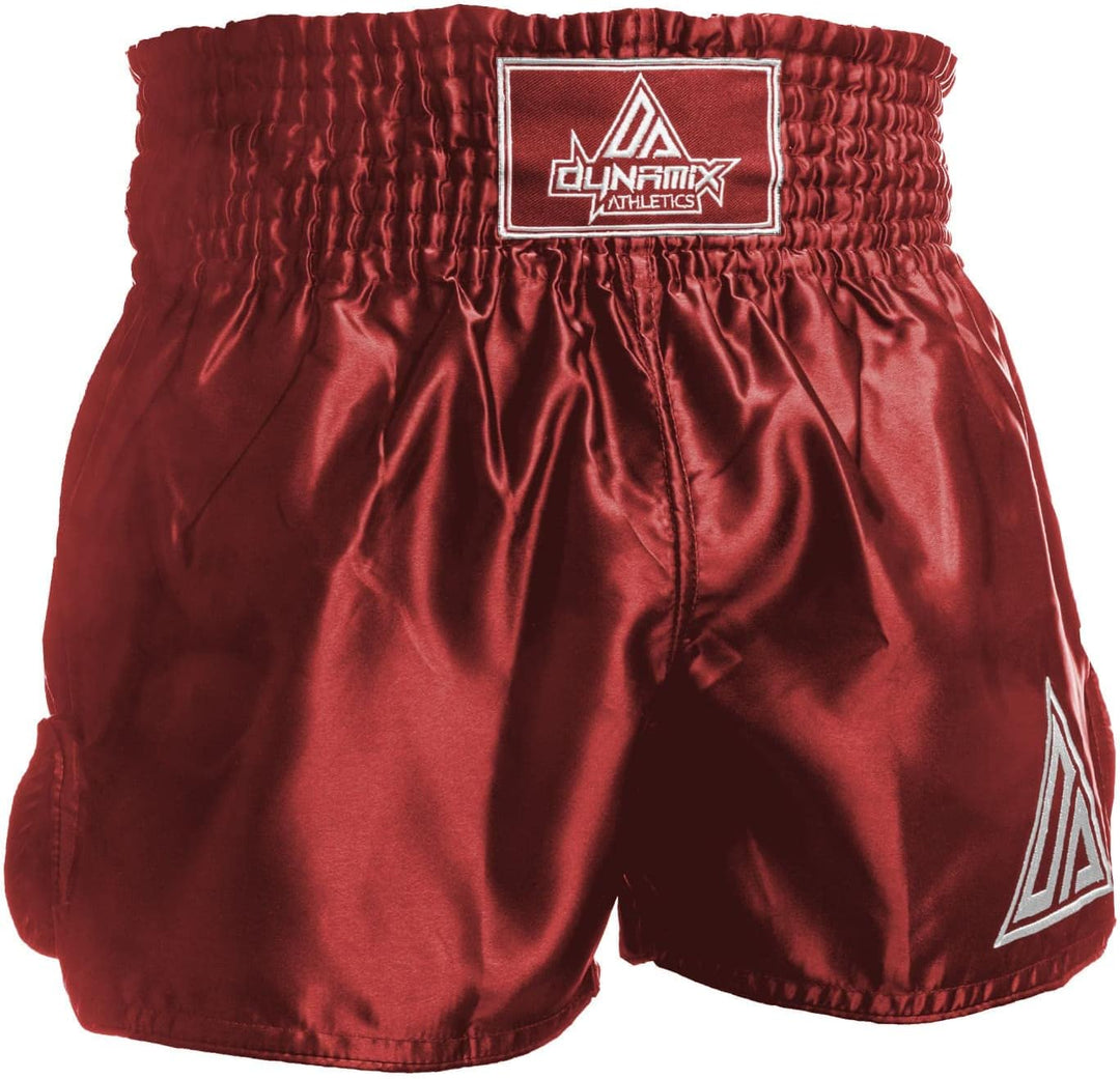 Dynamix Athletics Muay Thai Shorts Origin - Traditionelle Klassische Thaibox Hose für Herren mit bre