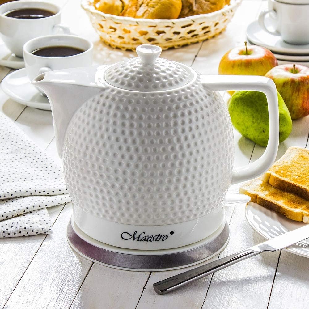 Maestro MR067 Keramikkessel mit einer Kapazität von 1,2 l und einer Leistung von 1200 W