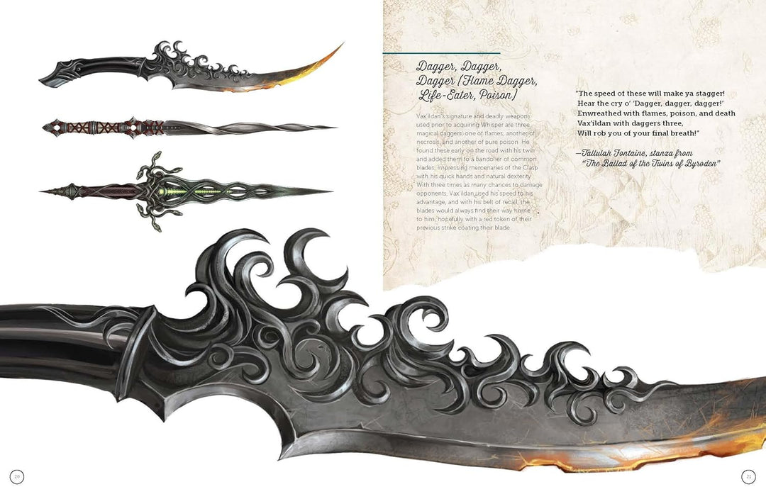 Critical Role: Armory of Heroes, Gebundenes Buch
