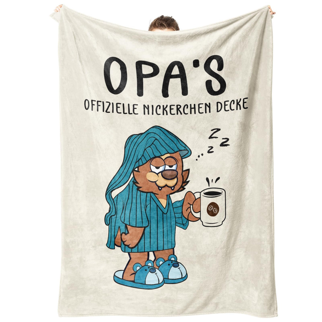 Juratar Geschenke für Opa, Personalisierte Decke Opa Geschenk Geburtstag, Vatertagsgeschenk für Opa,