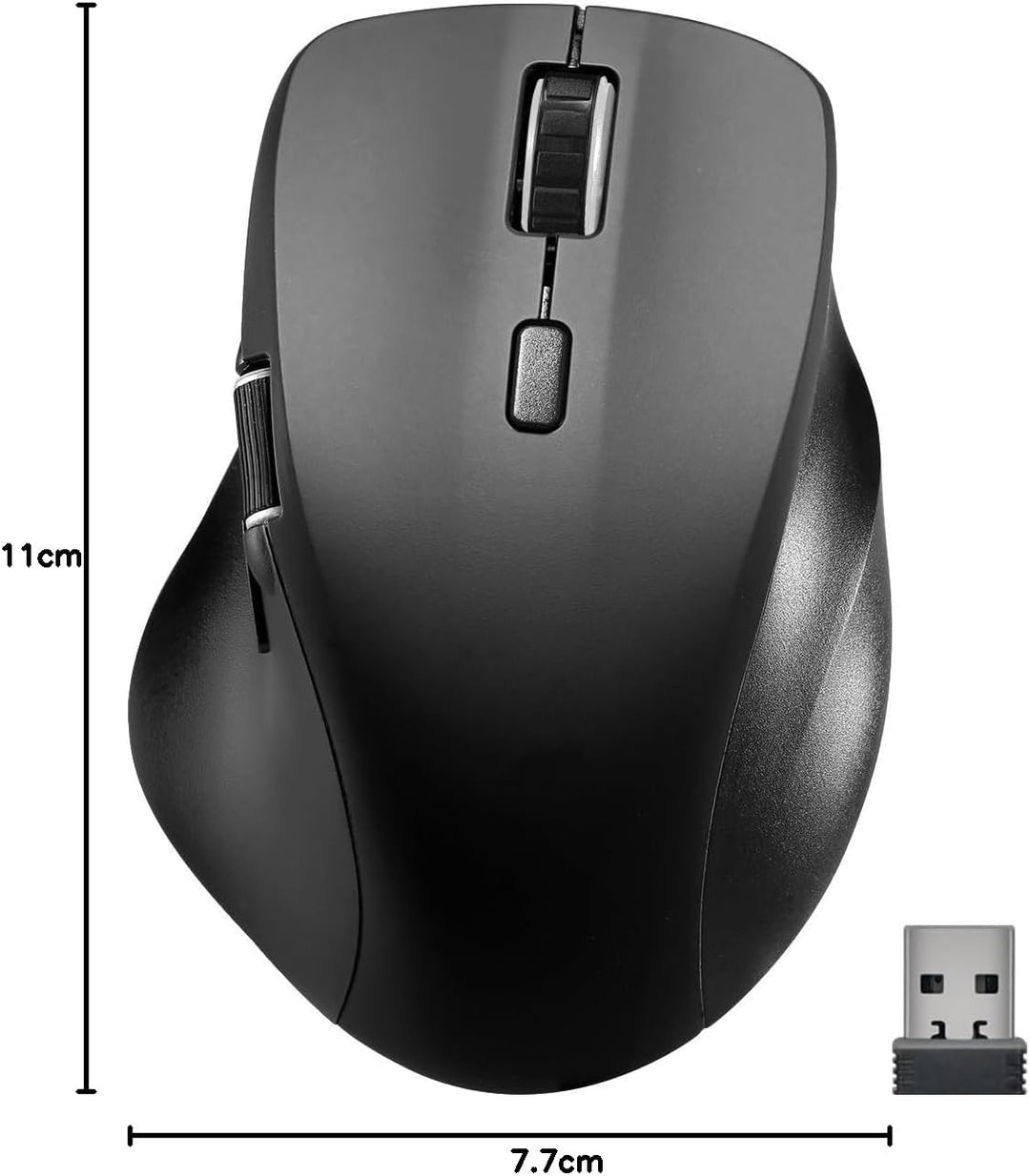 Speedlink Libera Silent Mouse - Bluetooth Maus kabellos, leise, 2 Bluetooth Profile & USB 2.4GHz, Da