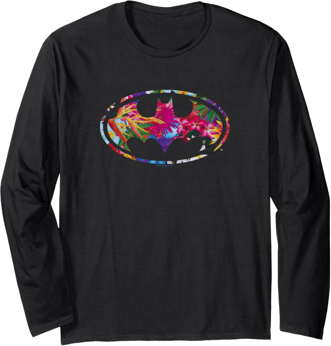 Batman Hawaiian Shield Langarmshirt