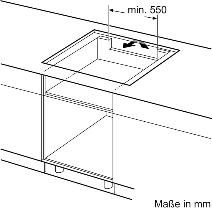 Bosch Hausgeräte PXY801KW1E Serie 8 Smartes Induktionskochfeld (autark), 80 cm breit, FlexInduction