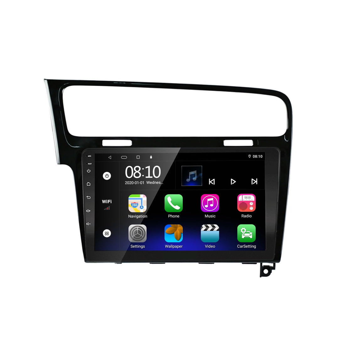 LEXXSON Android Auto Carplay Autoradio für VW Golf 7 MK7 Golf VII 2012-2020,10,1 Zoll Touchscreen AM