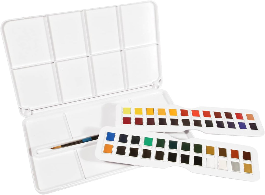 Daler Rowney Aquafine Set 48 Halbschuhe Mehrfarbig, D131900201, bunt