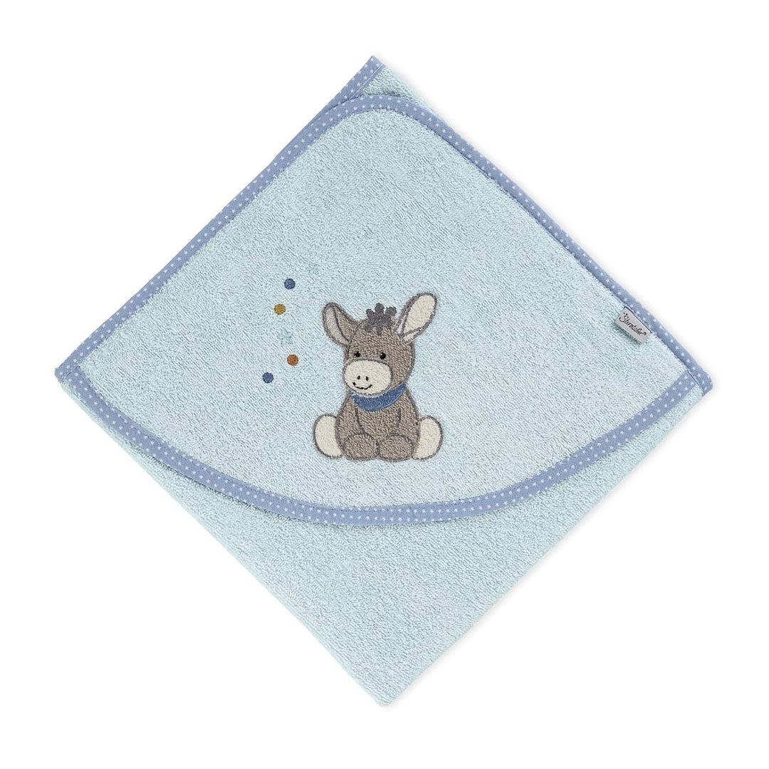 Sterntaler Baby Handtuch Kapuze - Kapuzenhandtuch EMMI & Kapuzenbadetuch Bär Ben, Alter: ab 0 Monate