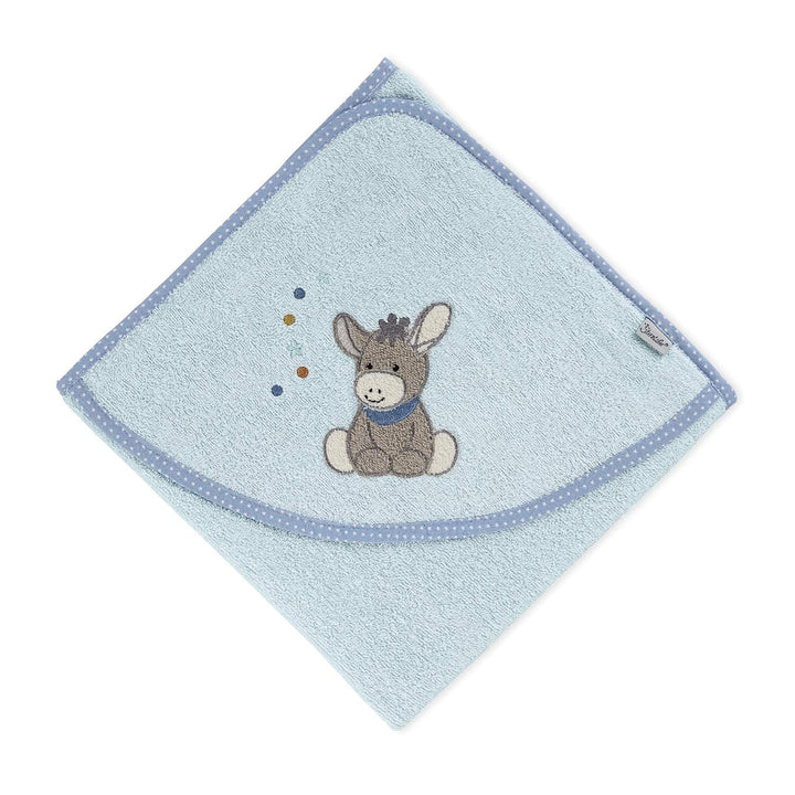 Sterntaler Kapuzenbadetuch 100x100 Emmily Schmetterlinge &amp; Baby Handtuch Kapuze - Kapuzenhandtuch EM