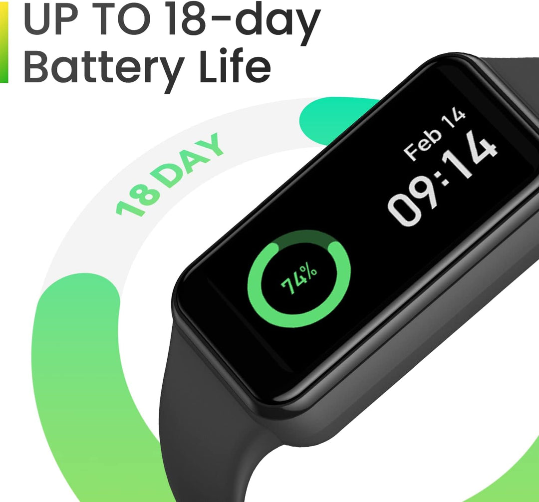 Amazfit Band 7 Aktivitätstracker Fitness Smartwatch mit Always-On-Display, bis zu 18 Tage Akkulaufze