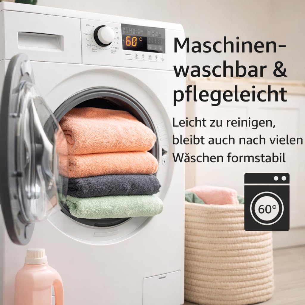 Betz Palermo Handtuch-Set – 6er Handtücher-Set - 2X Liegetücher - 4X Handtücher - 50x100 cm - anthra