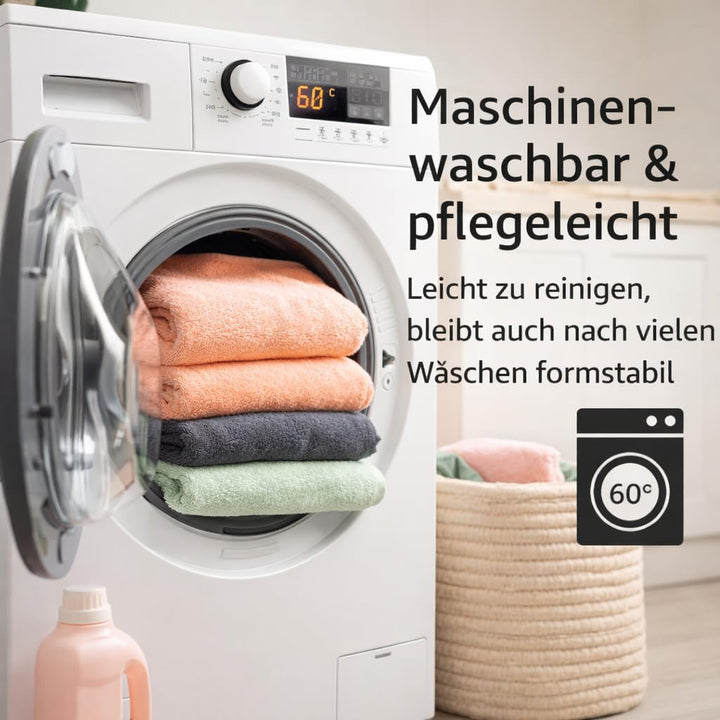 Betz Palermo Handtuch-Set – 6er Handtücher-Set - 2X Liegetücher - 4X Handtücher - 50x100 cm - anthra