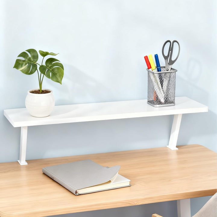 Klemmbares Schreibtisch Organizer Regal, Schreibtischregal Adjustable Desk Shelf Clamp Tischverlänge