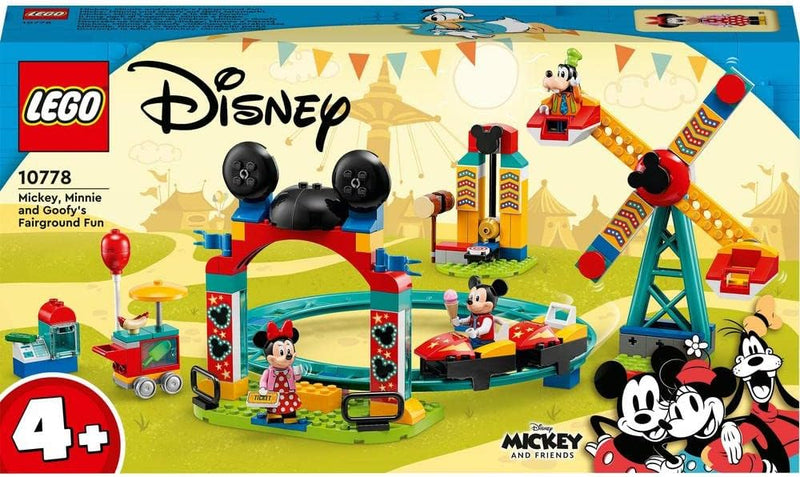 LEGO 10778 Mickey and Friends Micky, Minnie und Goofy auf dem Jahrmarkt Single, Single