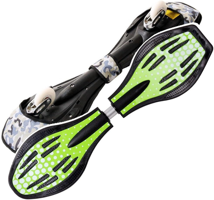 FunTomia Waveboard Original ABEC9 Kugellager inkl. Tasche - Bis 120kg - (Verschiedene Farbdesigns) G