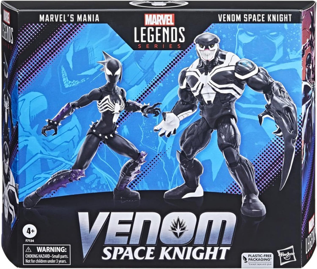 Hasbro - Venom: Space Knight Marvel Legends Pack 2 Figuren Marvel's Mania & Venom Space Knight 15 cm