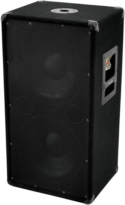 OMNITRONIC BX-2250 Subwoofer 800W | 2x12"-Subwoofer mit 800 W Leistung