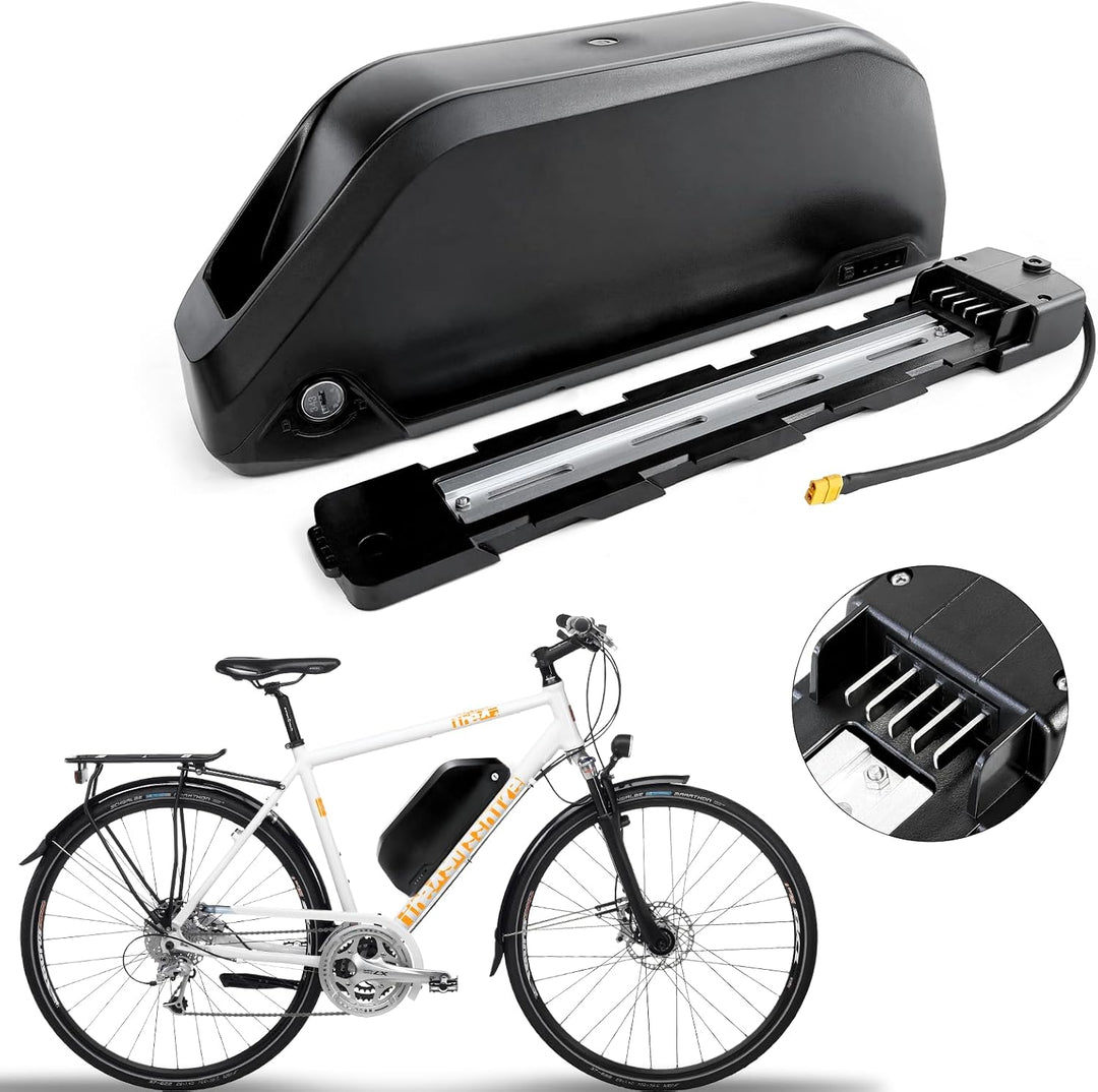 Yasco (Germany Warehouse) 52V 25Ah Ebike Akku 52V Elektrisch Fahrrad Akku mit Ladegerät, 40A BMS Sch
