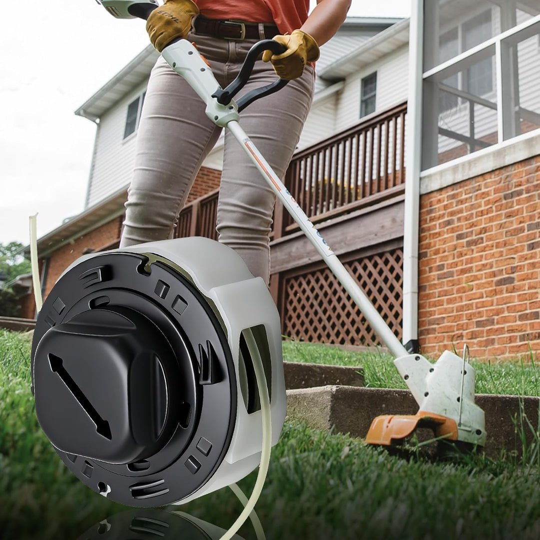3er-Pack C3-2 Zuverlässige Ersatzspulen, effiziente Trimmerköpfe, Kompatibel mit STIHL FSA 57 für Ra