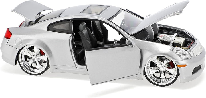 Nisan Infiniti Infinity Silber Silver G35 G 35 Tuning 1/24 Jada Jadatoys Modellauto Modell Auto