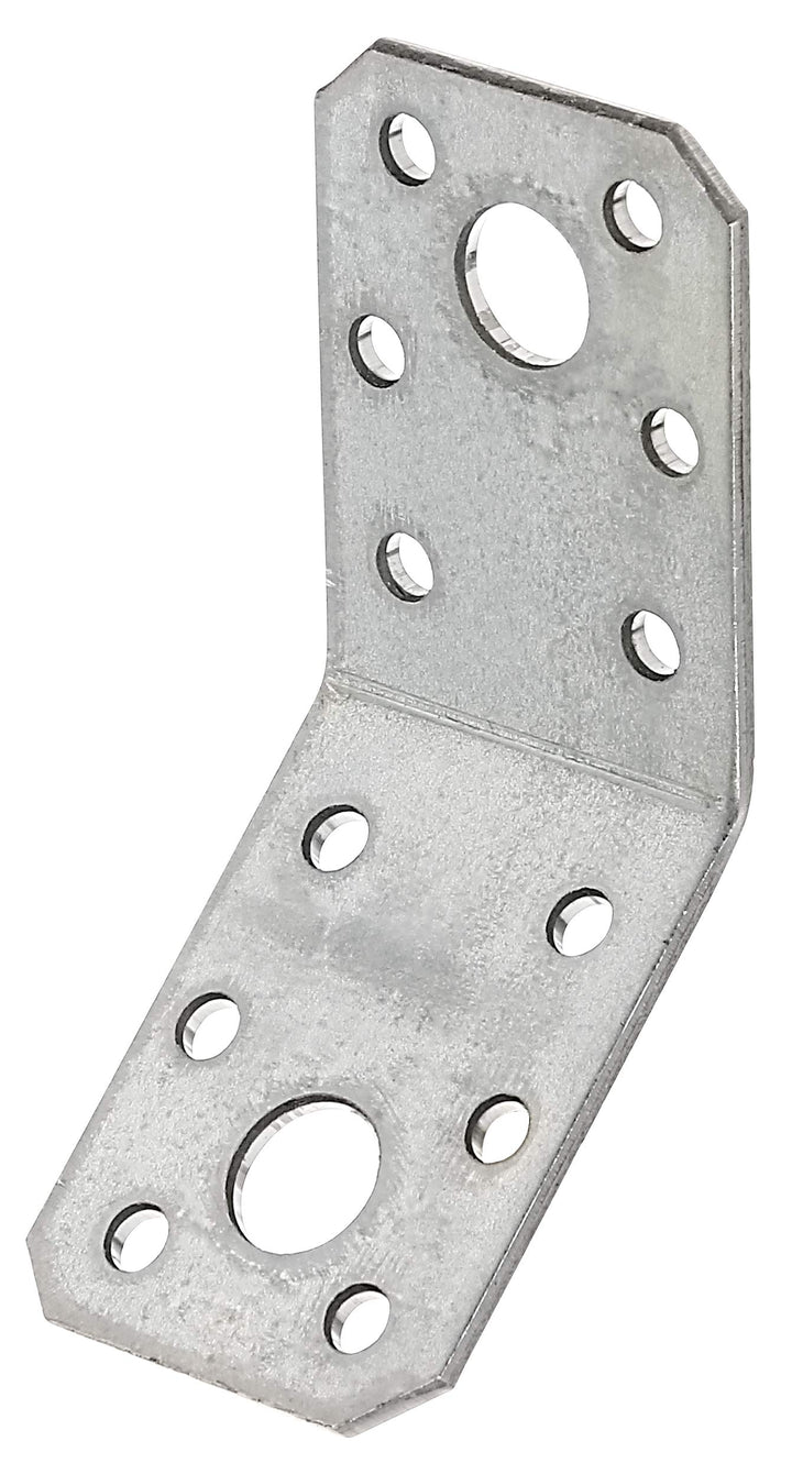 Alberts 848347 Winkelverbinder | 135° abgewinkelt | sendzimirverzinkt | 50 x 50 x 35 mm | 50er Set 5