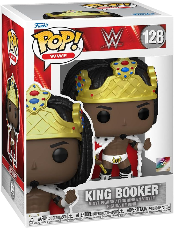 Funko Pop! WWE: King Booker T - Vinyl-Sammelfigur - Geschenkidee - Offizielle Handelswaren - Spielze