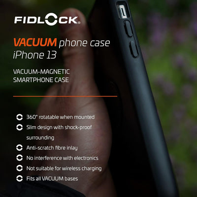 Fidlock Handyhülle Phone Case iPhone 13 geeignet für alle Vacuum Handyhalterungen, IPhone 13