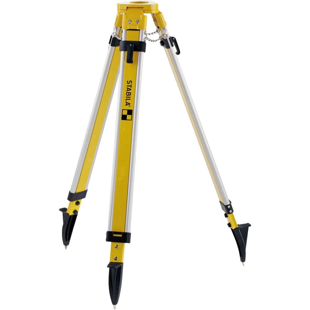 STABILA Baustativ BST-S, für Laser und Nivelliergeräte, Höhe: 100–160 cm, 5/8"-Gewindeschraube Höhe: