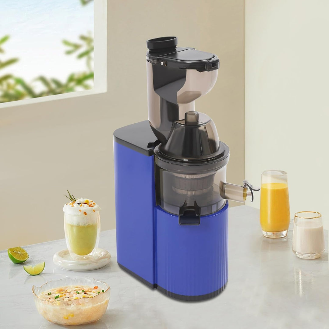 Kaltentsafter Slow Juicer für Obst Gemüse mit Rücklauffunktion