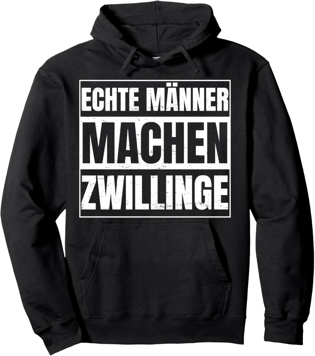 Zwillinge Geschenk Geburt für Vater von Zwillingen Pullover Hoodie