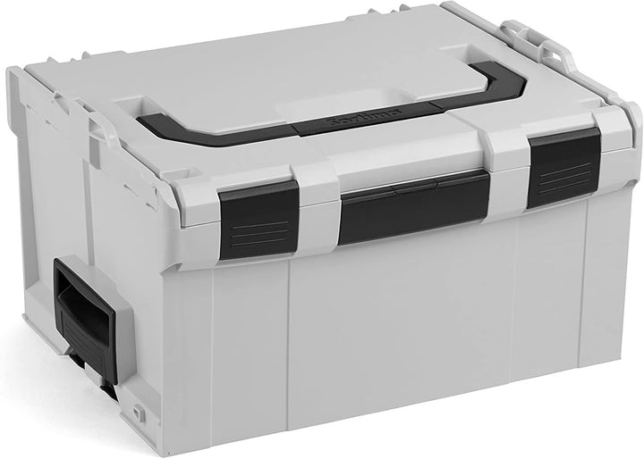 Bosch Sortimo L-BOXX 238 Grösse 3 grau | mit Einhängeeinsatz schwarz | Transportsystem Werkzeug | Id