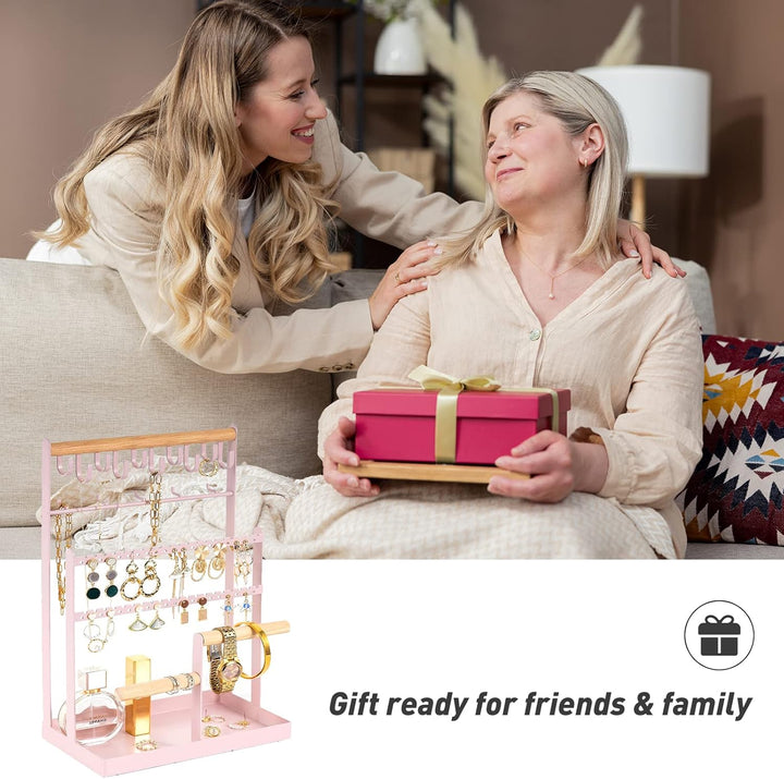 ProCase Schmuckständer Schmuckhalter für Ohrring Ohrstecker Ketten Schmuck Organizer Jewelry Ständer