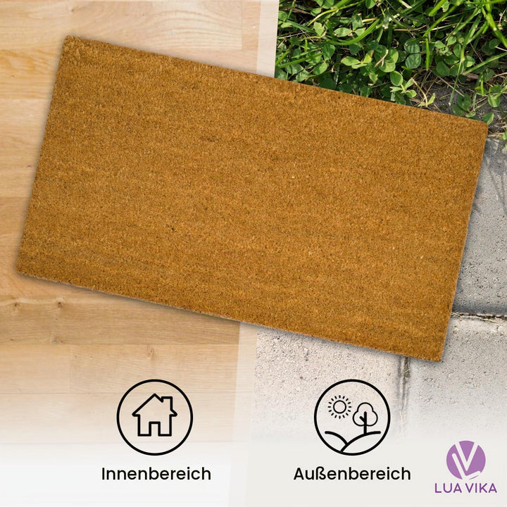 Fussmatte Kokos Aussen und Innen, Basic, 40x70 cm, Basic