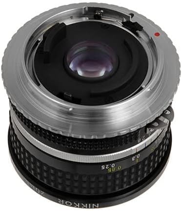 Fotodiox Pro Lens Mount Adapter Compatible with Nikon F-Mount Lenses on Canon EOS (EF, EF-S) Mount D