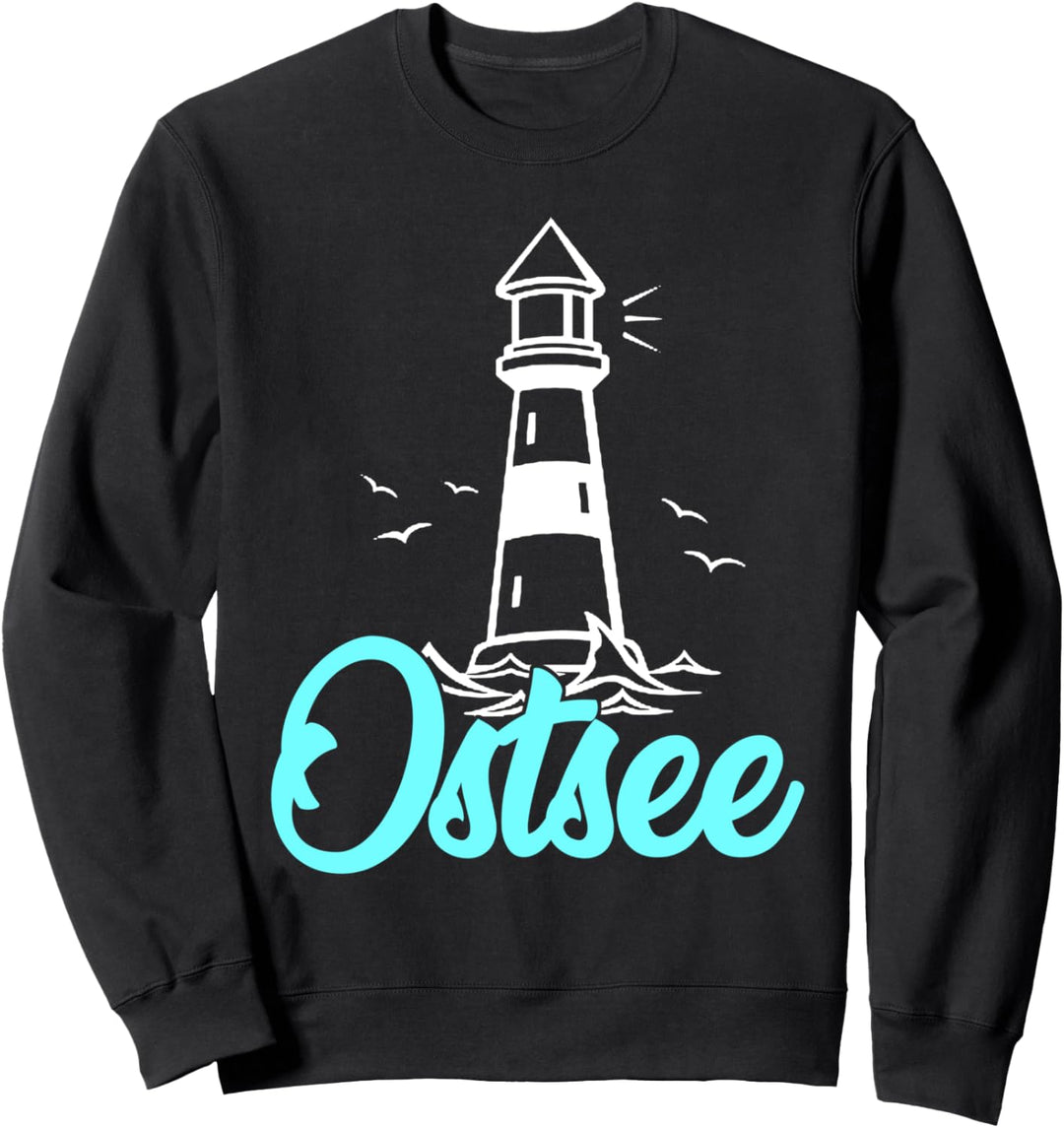 Ostsee Leuchtturm Möwe Rügen Usedom Fehmarn Sweatshirt
