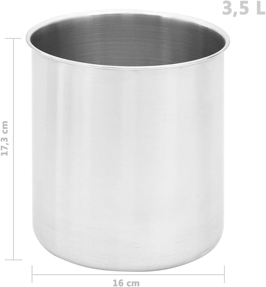 BaraSh Saucen-Spender Edelstahl 3 x 3,5 L SossEnspender Dosierspender Nutella Spender