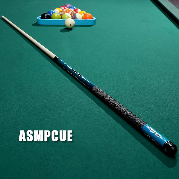 Pool Queue, 58 Zoll Billard Queue Kanadischer Ahornholz Pool Cue 13mm Spitzen für Professionelle Bil