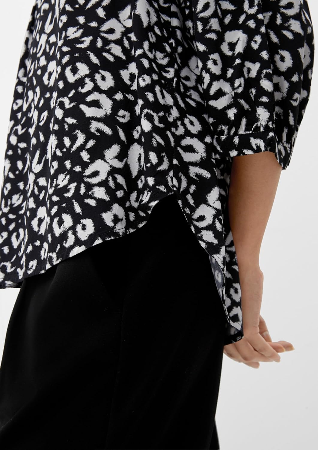 s.Oliver Viskosebluse mit Tunika-Ausschnitt 38 99a6, 38 99a6