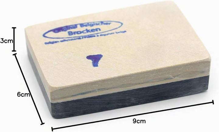 REMOS Gelber Belgischer Brocken Schleifstein - Nr. 7 Grösse 48-58 cm²
