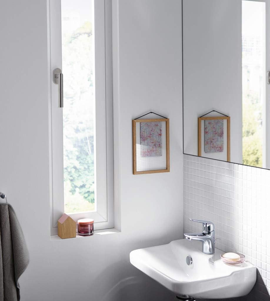 hansgrohe Wasserhahn Novus wassersparende Armatur (Auslauf Höhe 70mm ohne Ablaufgarnitur) Chrom Chro