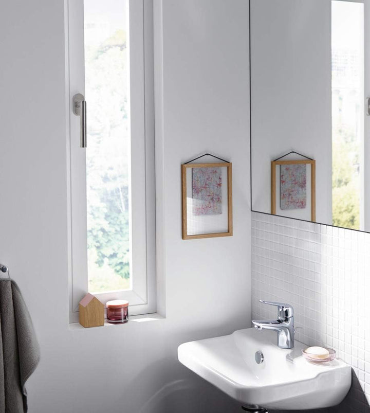 hansgrohe Wasserhahn Novus wassersparende Armatur (Auslauf Höhe 70mm ohne Ablaufgarnitur) Chrom Chro
