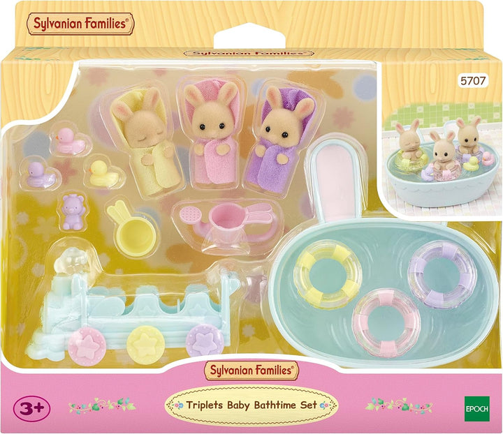 Sylvanian Families 5707 Triplets Baby Bathtime Set