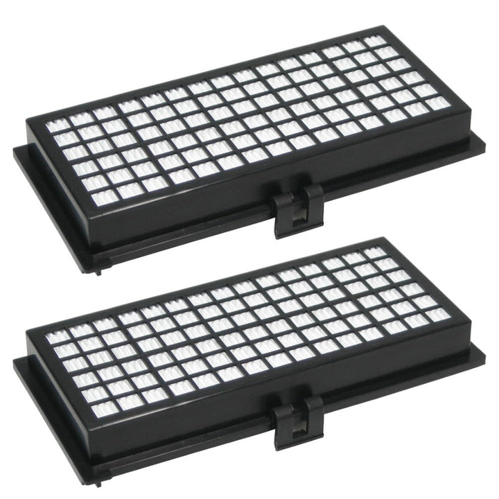 2x HEPA-Filter/Allergikerfilter/Hygienefilter mit Aktivkohleschicht ersetzt Miele SF-AH30 SF-AA30 SF